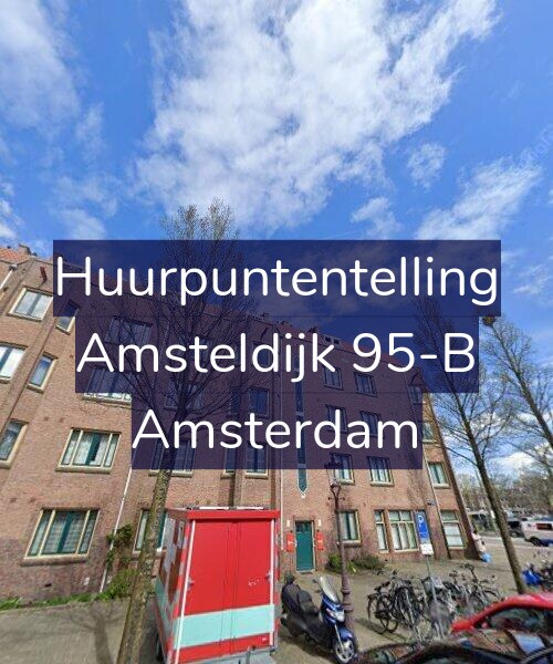 Foto gevel Huurpuntentelling voor Amsteldijk 95-B, Amsterdam