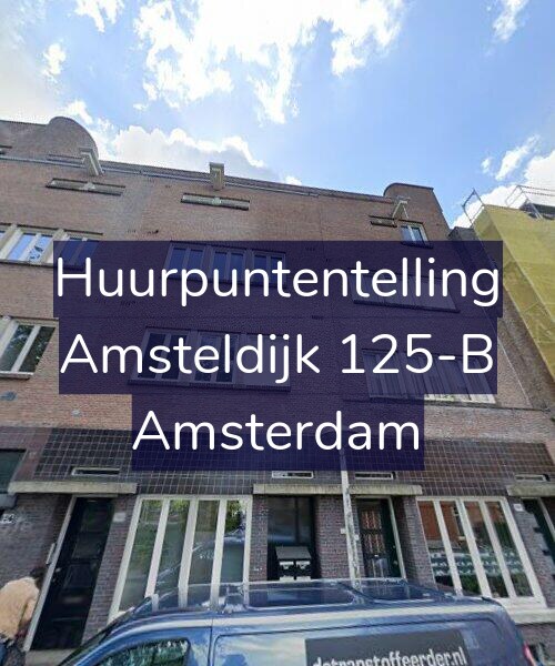 Foto gevel Huurpuntentelling voor Amsteldijk 125-B, Amsterdam
