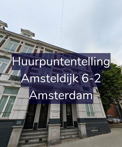 Foto gevel Huurpuntentelling voor Amsteldijk 6-2, Amsterdam