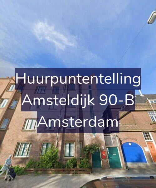 Foto gevel Huurpuntentelling voor Amsteldijk 90-B, Amsterdam