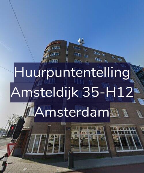 Foto gevel Huurpuntentelling voor Amsteldijk 35-H12, Amsterdam