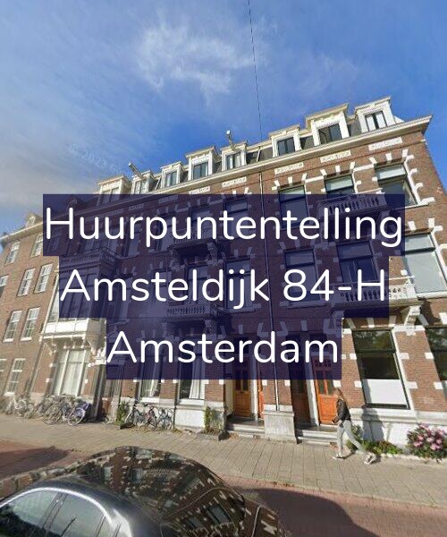 Foto gevel Huurpuntentelling voor Amsteldijk 84-H, Amsterdam