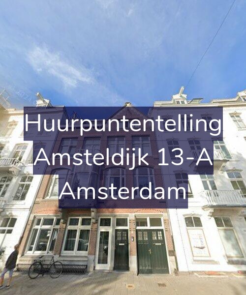 Foto gevel Huurpuntentelling voor Amsteldijk 13-A, Amsterdam