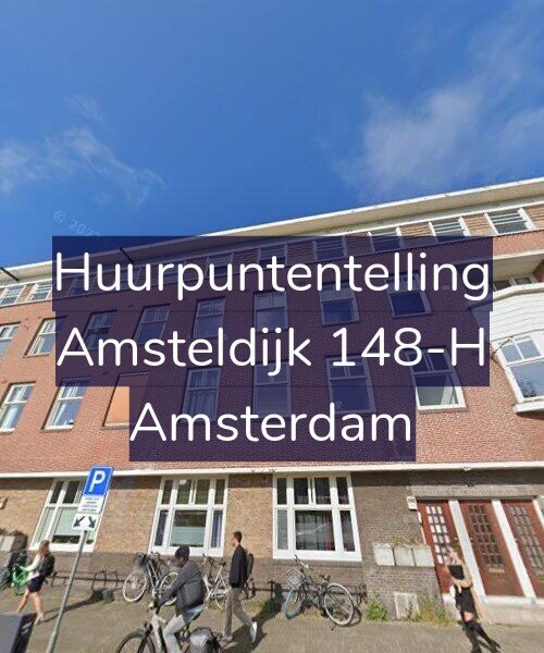 Foto gevel Huurpuntentelling voor Amsteldijk 148-H, Amsterdam