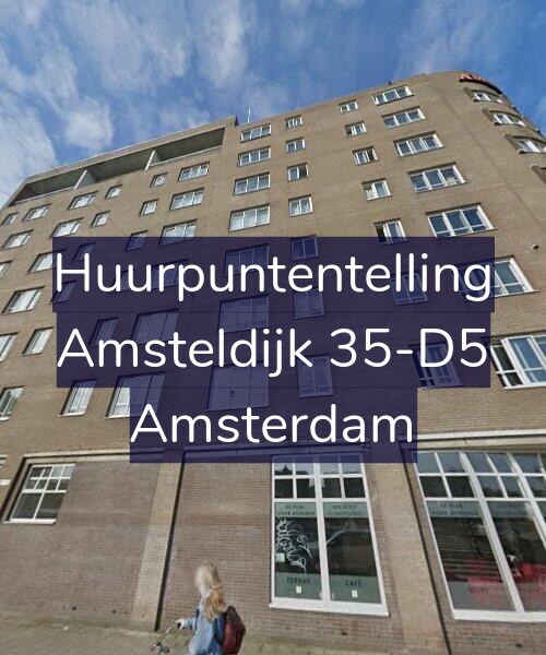 Foto gevel Huurpuntentelling voor Amsteldijk 35-D5, Amsterdam