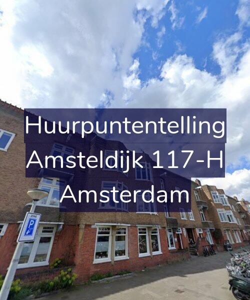 Foto gevel Huurpuntentelling voor Amsteldijk 117-H, Amsterdam