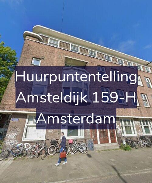 Foto gevel Huurpuntentelling voor Amsteldijk 159-H, Amsterdam