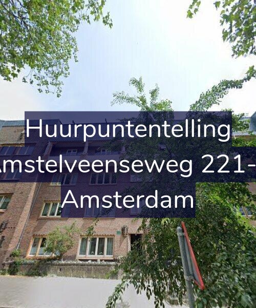 Foto gevel Huurpuntentelling voor Amstelveenseweg 221-3, Amsterdam