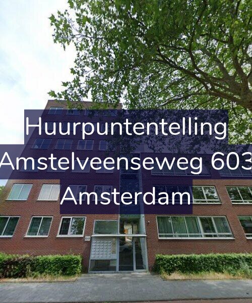 Foto gevel Huurpuntentelling voor Amstelveenseweg 603, Amsterdam