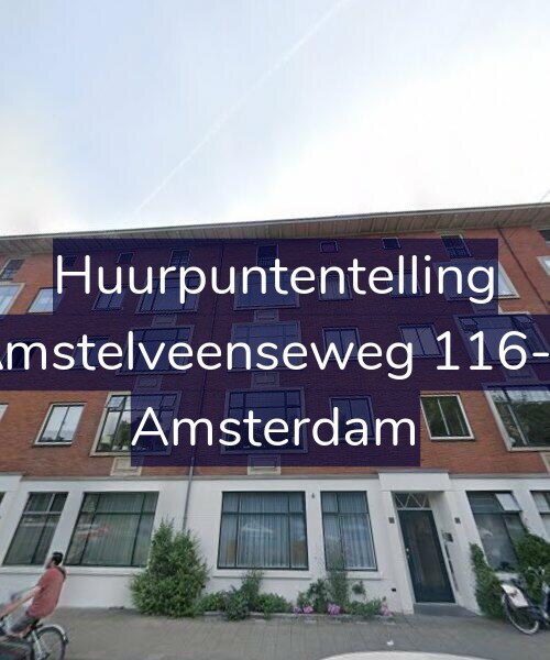 Foto gevel Huurpuntentelling voor Amstelveenseweg 116-1, Amsterdam