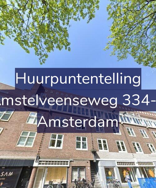 Foto gevel Huurpuntentelling voor Amstelveenseweg 334-3, Amsterdam