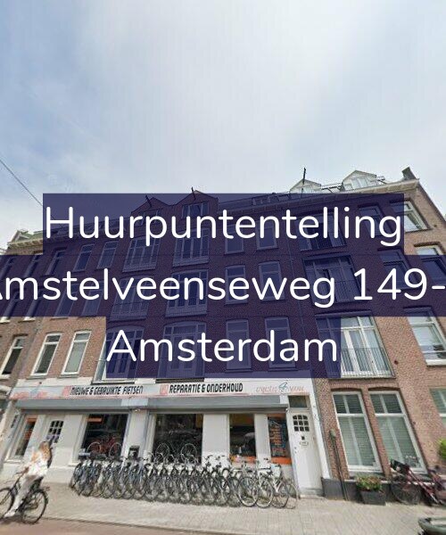Foto gevel Huurpuntentelling voor Amstelveenseweg 149-2, Amsterdam