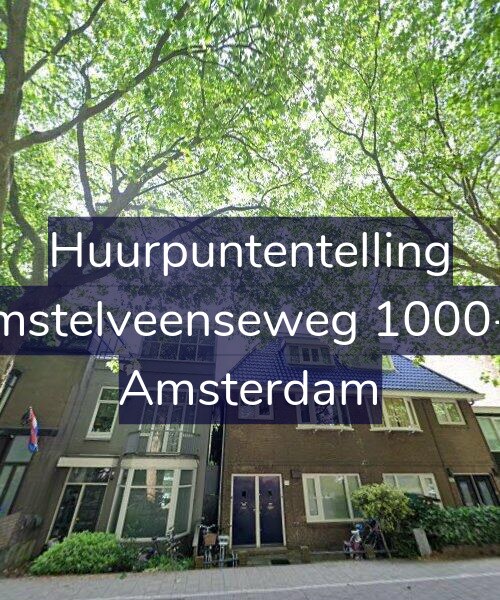 Foto gevel Huurpuntentelling voor Amstelveenseweg 1000-H, Amsterdam