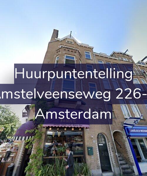 Foto gevel Huurpuntentelling voor Amstelveenseweg 226-1, Amsterdam