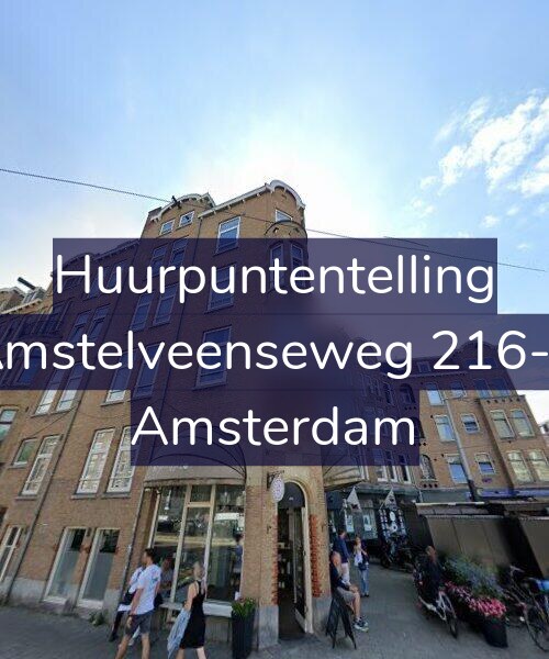 Foto gevel Huurpuntentelling voor Amstelveenseweg 216-1, Amsterdam