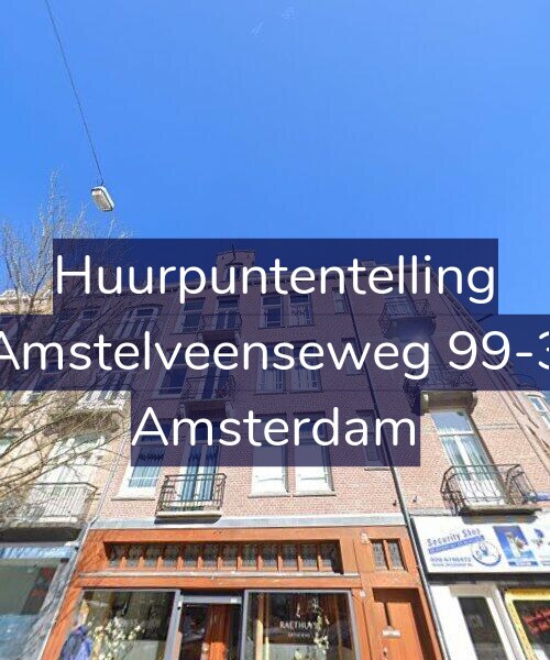 Foto gevel Huurpuntentelling voor Amstelveenseweg 99-3, Amsterdam