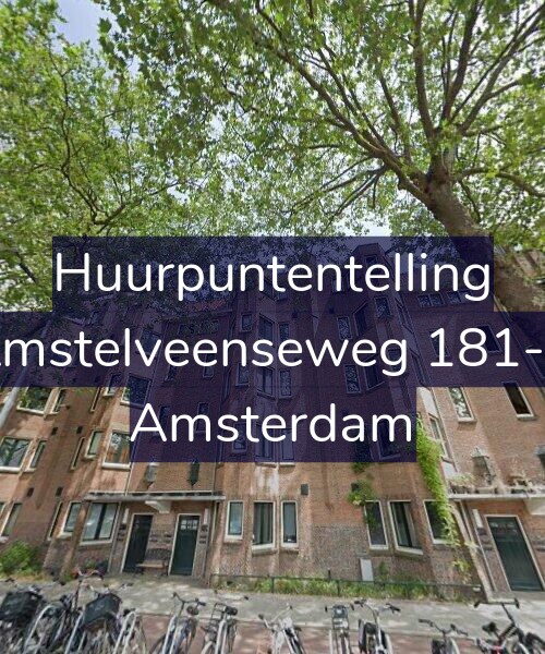 Foto gevel Huurpuntentelling voor Amstelveenseweg 181-C, Amsterdam
