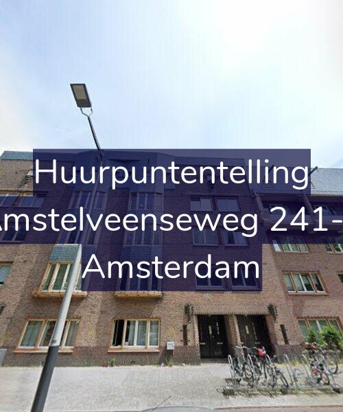 Foto gevel Huurpuntentelling voor Amstelveenseweg 241-1, Amsterdam