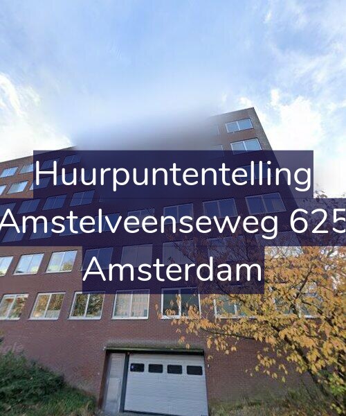 Foto gevel Huurpuntentelling voor Amstelveenseweg 625, Amsterdam