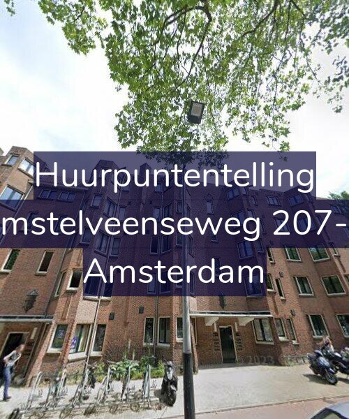 Foto gevel Huurpuntentelling voor Amstelveenseweg 207-D, Amsterdam