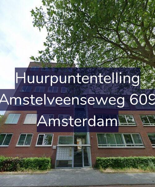 Foto gevel Huurpuntentelling voor Amstelveenseweg 609, Amsterdam