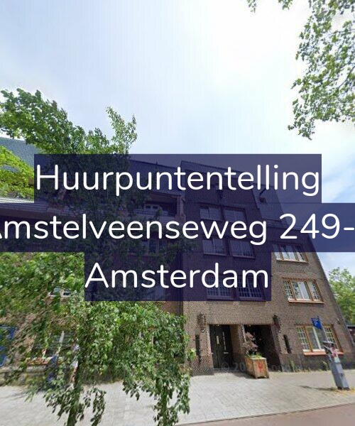Foto gevel Huurpuntentelling voor Amstelveenseweg 249-2, Amsterdam