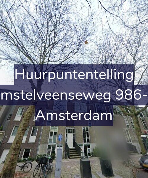 Foto gevel Huurpuntentelling voor Amstelveenseweg 986-B, Amsterdam