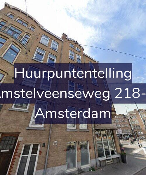 Foto gevel Huurpuntentelling voor Amstelveenseweg 218-2, Amsterdam