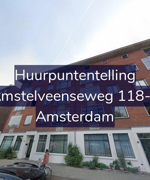 Foto gevel Huurpuntentelling voor Amstelveenseweg 118-1, Amsterdam