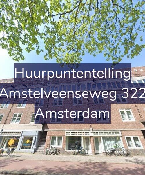 Foto gevel Huurpuntentelling voor Amstelveenseweg 322, Amsterdam