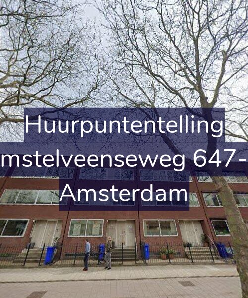 Foto gevel Huurpuntentelling voor Amstelveenseweg 647-A, Amsterdam