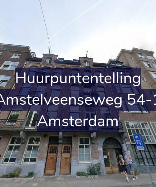 Foto gevel Huurpuntentelling voor Amstelveenseweg 54-1, Amsterdam