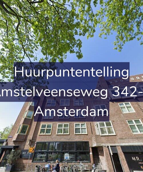 Foto gevel Huurpuntentelling voor Amstelveenseweg 342-3, Amsterdam