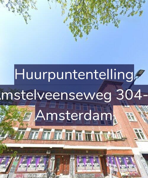 Foto gevel Huurpuntentelling voor Amstelveenseweg 304-3, Amsterdam
