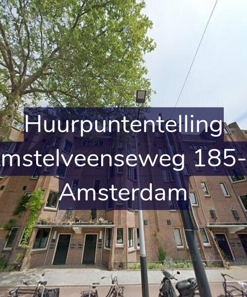Foto gevel Huurpuntentelling voor Amstelveenseweg 185-C, Amsterdam