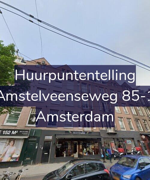 Foto gevel Huurpuntentelling voor Amstelveenseweg 85-1, Amsterdam