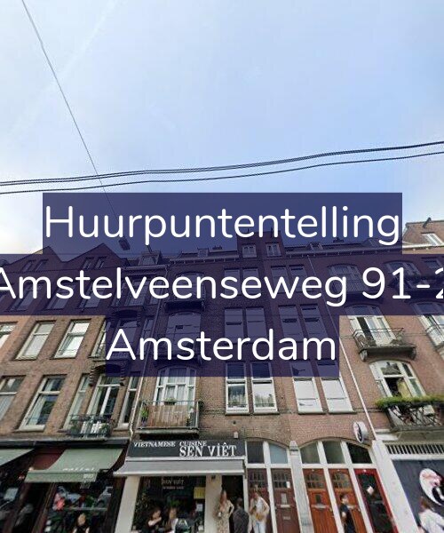 Foto gevel Huurpuntentelling voor Amstelveenseweg 91-2, Amsterdam