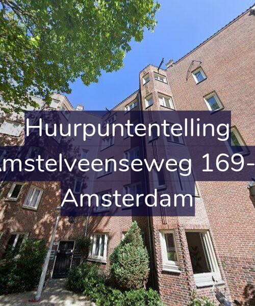 Foto gevel Huurpuntentelling voor Amstelveenseweg 169-1, Amsterdam