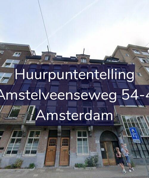 Foto gevel Huurpuntentelling voor Amstelveenseweg 54-4, Amsterdam