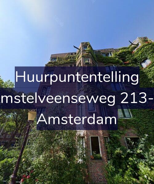 Foto gevel Huurpuntentelling voor Amstelveenseweg 213-C, Amsterdam