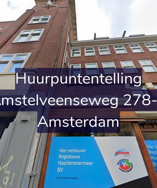 Foto gevel Huurpuntentelling voor Amstelveenseweg 278-2, Amsterdam