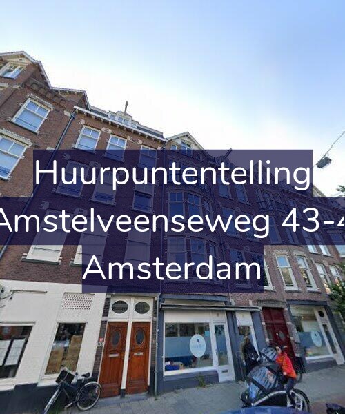Foto gevel Huurpuntentelling voor Amstelveenseweg 43-4, Amsterdam