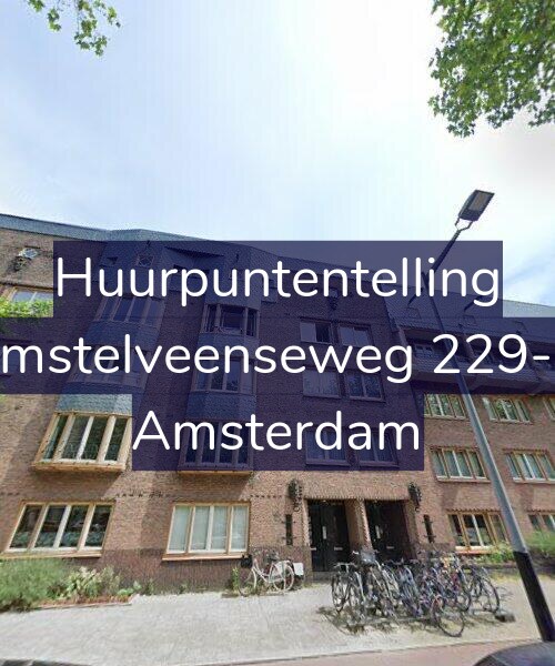Foto gevel Huurpuntentelling voor Amstelveenseweg 229-H, Amsterdam
