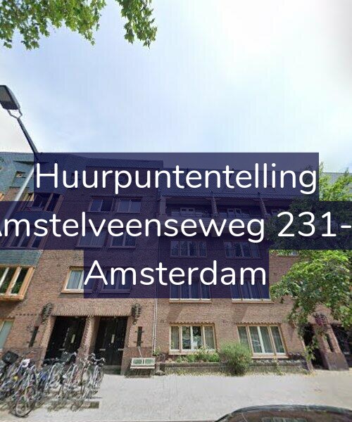 Foto gevel Huurpuntentelling voor Amstelveenseweg 231-2, Amsterdam