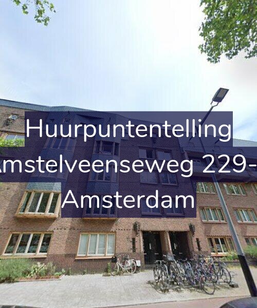 Foto gevel Huurpuntentelling voor Amstelveenseweg 229-2, Amsterdam