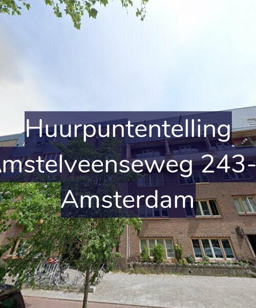 Foto gevel Huurpuntentelling voor Amstelveenseweg 243-3, Amsterdam