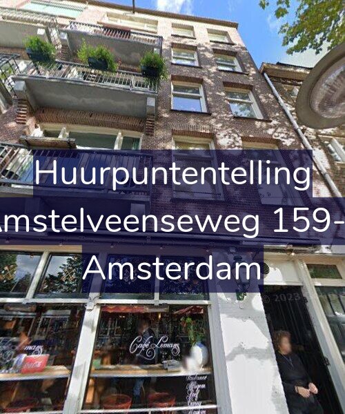Foto gevel Huurpuntentelling voor Amstelveenseweg 159-3, Amsterdam