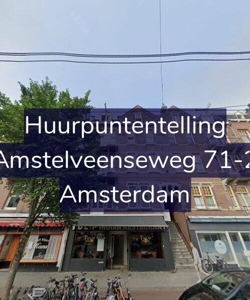 Foto gevel Huurpuntentelling voor Amstelveenseweg 71-2, Amsterdam