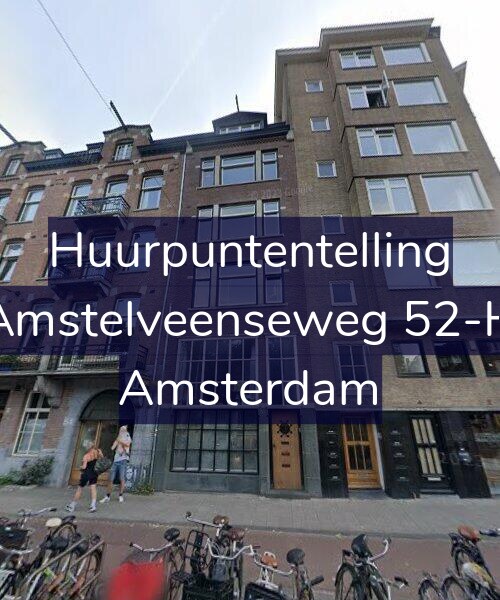Foto gevel Huurpuntentelling voor Amstelveenseweg 52-H, Amsterdam