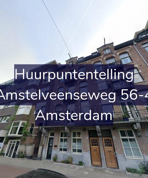 Foto gevel Huurpuntentelling voor Amstelveenseweg 56-4, Amsterdam